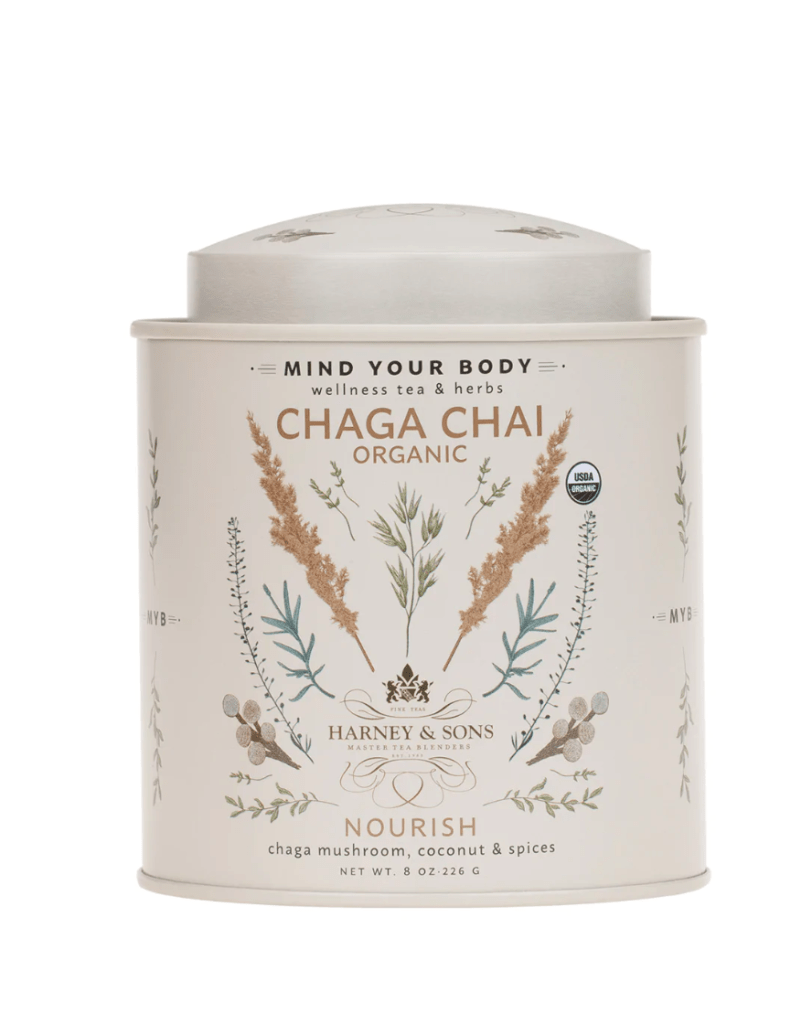 Chaga is one of the rare mushrooms that is LOW in histamines.  This is a wonderful chai tea with no unwanted additives.  